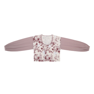 禾谷织造司原创唐制汉服女款夏季假两件唐褙子圆领衫破裙显瘦长裙