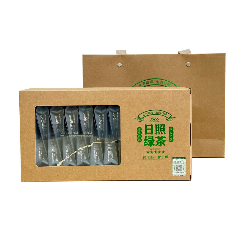誉满香日照绿茶2026新茶袋泡随手礼盒春茶炒青浓香沙口粮茶叶麦黄