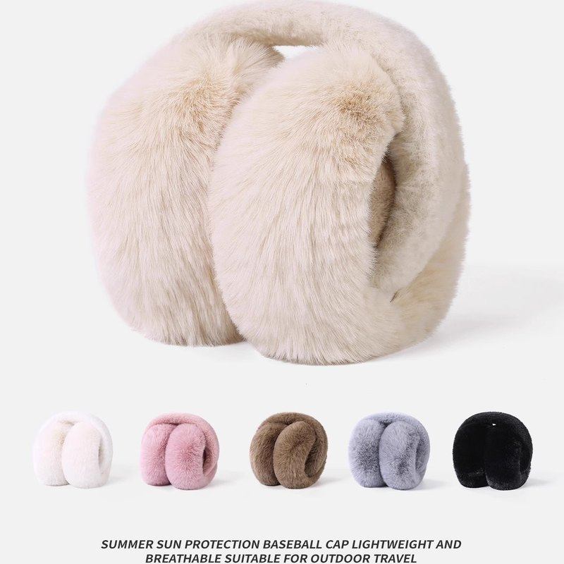 秋冬季男女保暖耳罩可折叠超大毛绒护耳耳包学生防寒防冻耳套耳暖