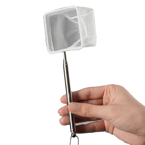 鱼捞捞鱼网鱼缸网捞小鱼小号3d渔捞抄网兜密网手抄鱼网热带观赏鱼