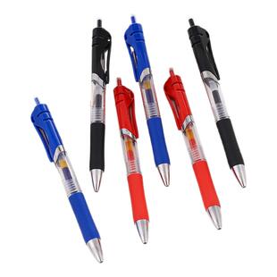 按动0.5mm高颜值签字笔大容量学生用笔办公用笔K35中性笔