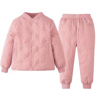 罗蒙儿童冬季羽绒服学生内搭校服神器男童女童轻薄款保暖内胆外套