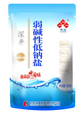 鲁晶未加碘深井弱碱性低钠盐