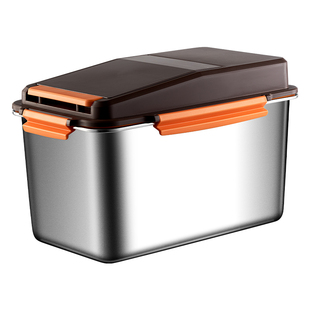 不锈钢装米桶家用防虫防潮密封米缸大米收纳盒米箱面粉面桶储物罐