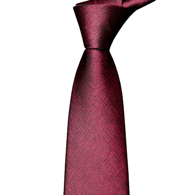 红色拉链式免打新郎婚礼领带商务