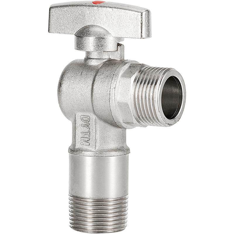 全铜加厚三角阀门热水器冷热开关