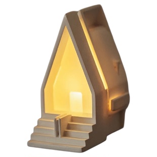 秦皇岛阿那亚树脂发光桌面摆件海边礼堂高颜值冰箱贴纪念品伴手礼