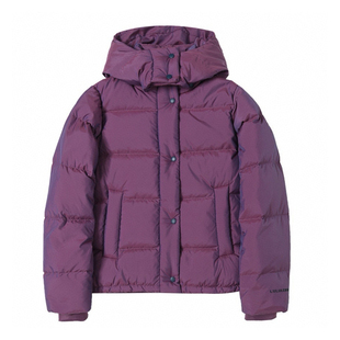 lululemon/露露乐蒙短款连帽保暖五格纯色外套云朵泡芙羽绒服女士