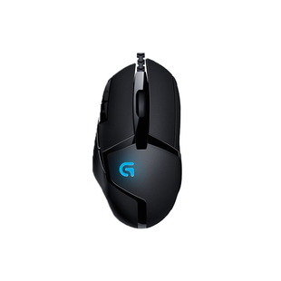 罗技G102G302G402二手正品游戏cf鼠标有线电竞吃鸡压枪宏网吧拆机