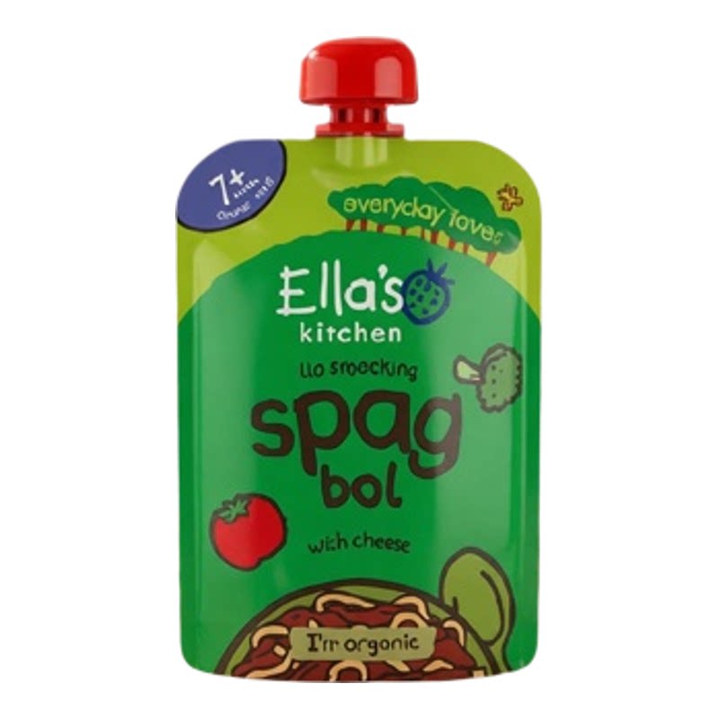 Ella's Kitchen进口英国婴幼儿有机肉酱意粉130g*6包营养美味辅食