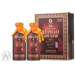贵州贵茅国宾飞茅1935酒53度酱香型白酒纯粮高粱大曲坤沙礼盒整箱