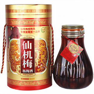 杨梅酒仙居仙机梅杨梅酒南洋食品2.65L礼盒低度果酒台州仙居特产