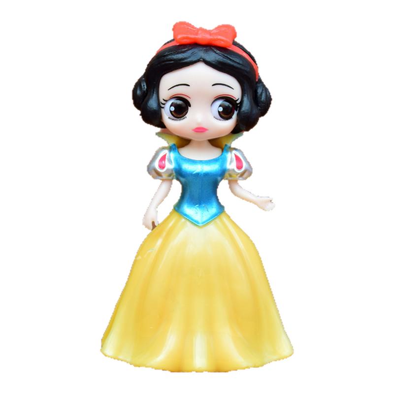 换装公主摆件白雪美人鱼玩具