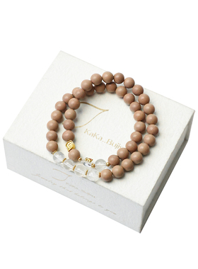 白龙涎合香珠爱心蝴蝶结梅花手串