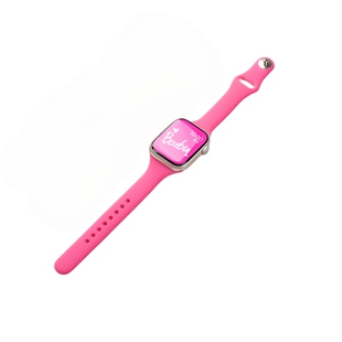 适用苹果S10手表表带applewatch10表带小蛮腰s9硅胶8新款iwatchs11秋季女款手表带ultra3腕带运动透气se3高级