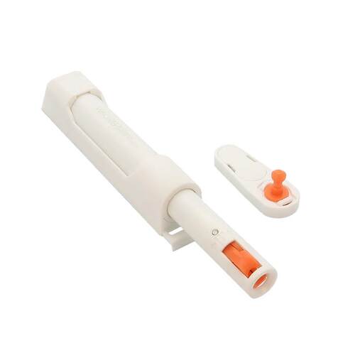 域堡 带自锁柜门反弹器 免装拉手反弹铰链按下柜门自弹门碰