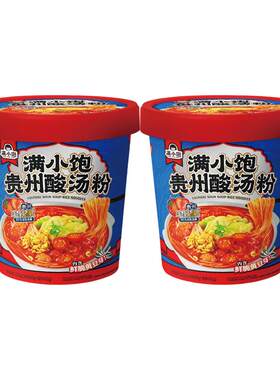 满小饱冲泡贵州酸汤粉