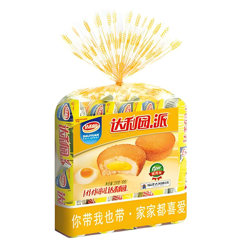 达利园蛋黄派草莓派面包早餐零食