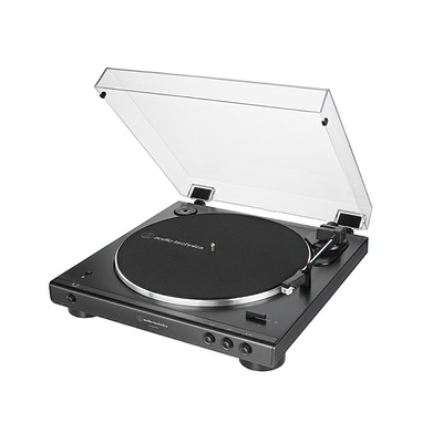 蓝牙黑胶唱机铁三角复古唱盘机