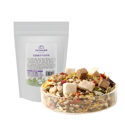 贴耳乳酸菌冻干仓鼠粮金丝熊零食