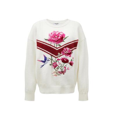 针织衫女潮小黎VeroModa宽松型