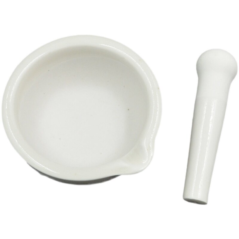 陶瓷研钵乳钵研药碗药片磨粉工具研磨碗辅食捣碎家用手动蒜蓉神器