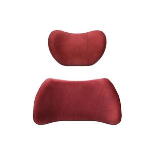 SC | Alcantara汽车头枕腰靠套装车内头枕记忆棉腰垫座椅靠垫套装