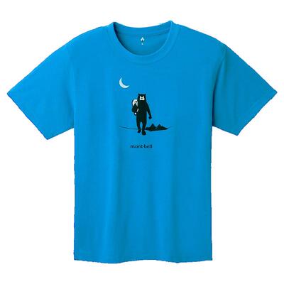 montbell日本户外短袖速干T恤男女同款情侣速干衣日系