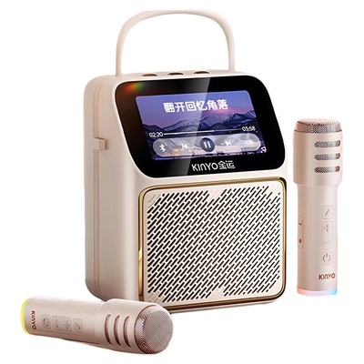 【AI智能触控】家庭歌词K歌音响