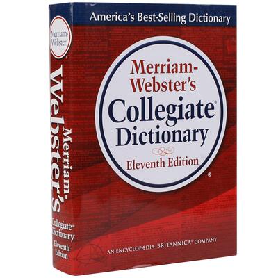现货 韦氏大学英语词典字典 英文原版 Merriam-Webster's Collegiate Dictionary 第十一版 GRE考试 进口原版工具书 精装大开本 包