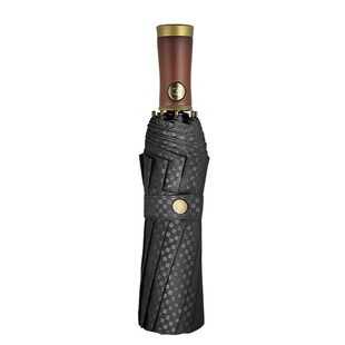 零时差商务伞加固加厚折叠加固加厚抗风男士大号礼盒套装自动雨伞