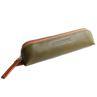 物致WUZHI®创意文具笔袋收纳意大利头层牛皮小容量简约文艺礼物