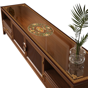 中式透明电视柜桌布防尘软玻璃桌垫PVC茶几餐边柜垫鞋柜台面垫子