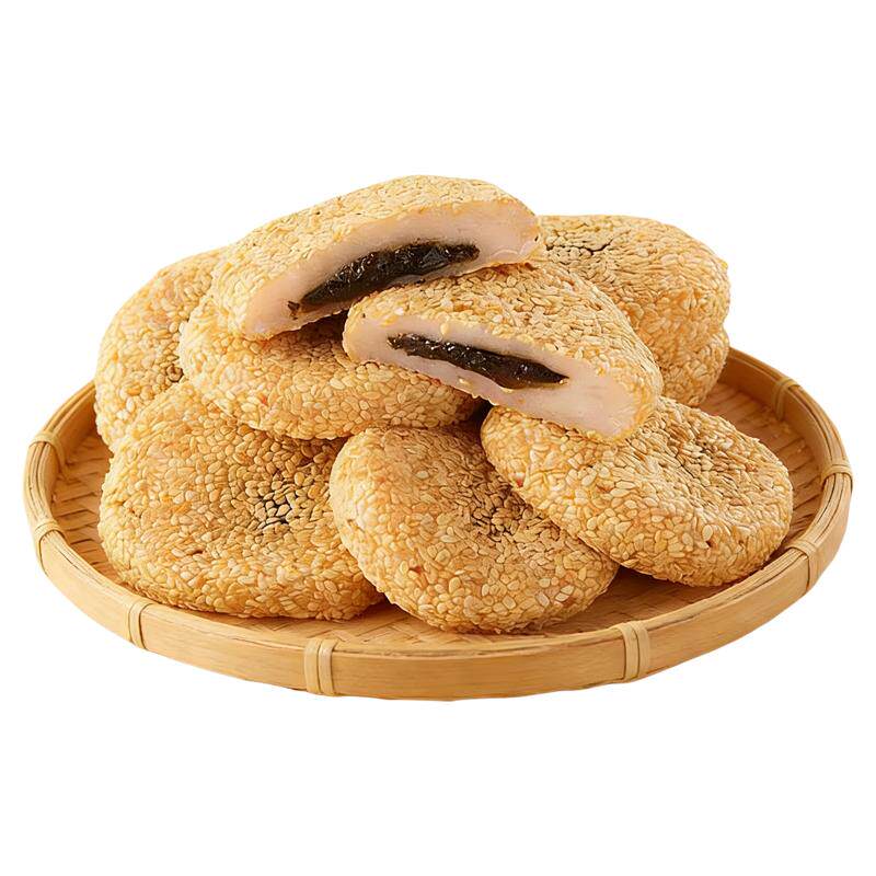 麻薯糯米糍粑夹心传统驴打滚休闲干吃汤圆零食年货下午茶小吃零食