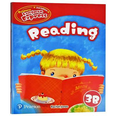 英文原版 培生香港朗文小学英语教材  Primary Longman Express 3B Reading 三年级下学期 阅读练习册 第二版朗文快车PLE 英文版