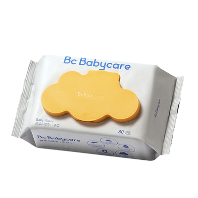 婴儿80抽湿巾纸babycare