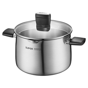苏泊尔汤锅316L不锈钢汤锅家用加厚蒸锅双耳锅煲汤煮锅煮粥炖汤