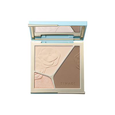 彩棠TIMAGE修容盘高光阴影膨胀三色盘哑光珠光立体提亮修饰正品
