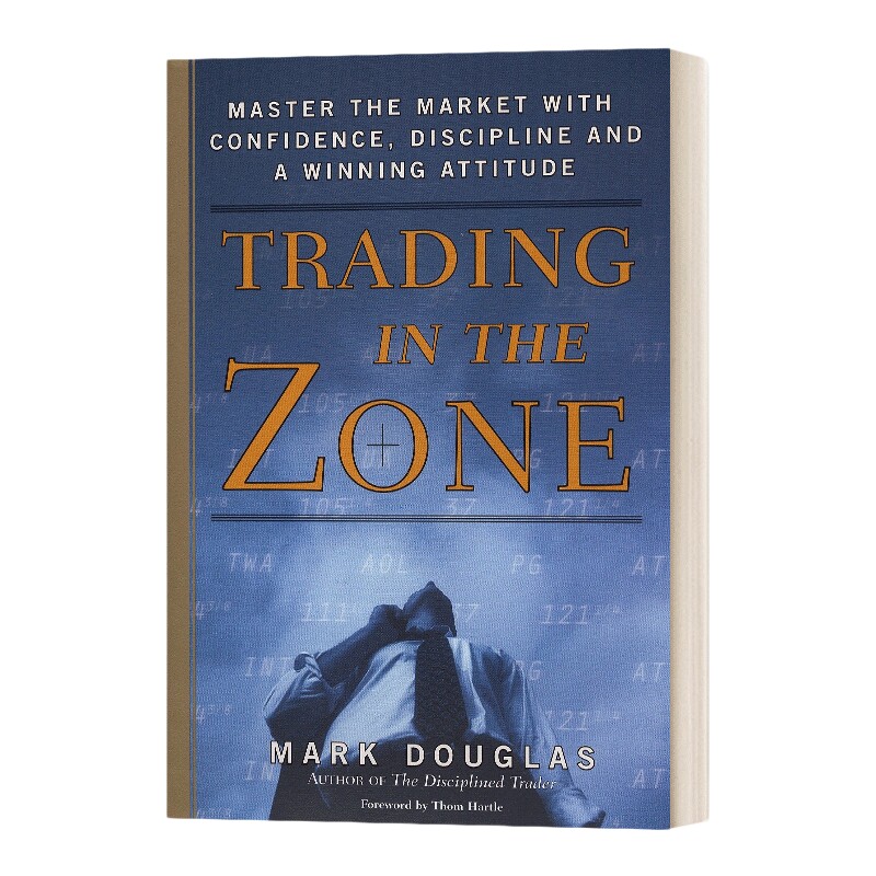 英文原版 精装 Trading in the Zone 交易心理分析 用自信 自律和赢家心态掌控市场 精装 英文版 进口英语原版书籍