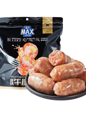 盒马 爆汁牛筋肉肠 560g猪后腿肉添加大颗粒牛筋