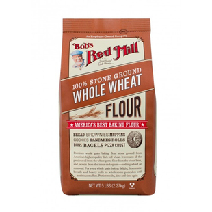 Bob's red mill全麦面粉 whole wheat flour全小麦高筋粉红磨坊