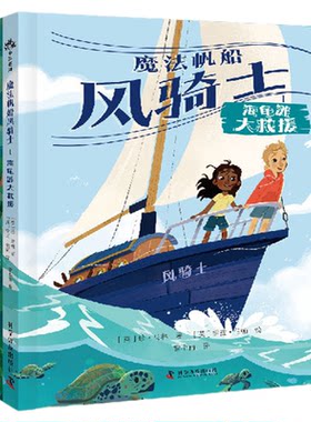 魔法帆船风骑士 丽莎·里根 著 儿童文学  适合3-12岁儿童图文书籍 适合小学生阅读 精美插图 守护自然生态超火冒险奇幻小说