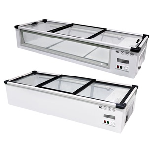 云兔冷柜商用卧式烧烤冷藏保鲜点菜柜台式展示柜小型摆摊冷冻柜