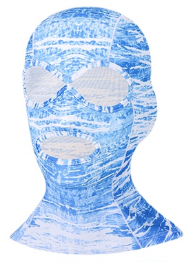屈度防晒头套游泳冲浪男女同款