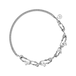 BOONEE别针项链女轻奢小众设计高级感个性甜酷颈链锁骨链生日礼物