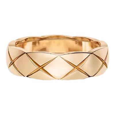 正确版小香风cococruch菱格戒指