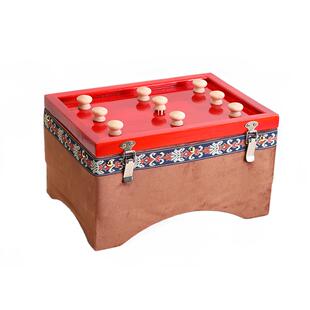 无烟督脉灸腰腹艾灸盒随身灸家用八髎背部龙骨艾灸箱木熏蒸仪器具