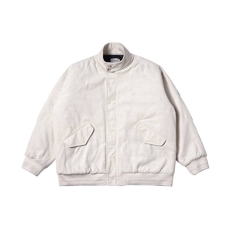 BUTTBILL复古灯芯绒夹克棉服