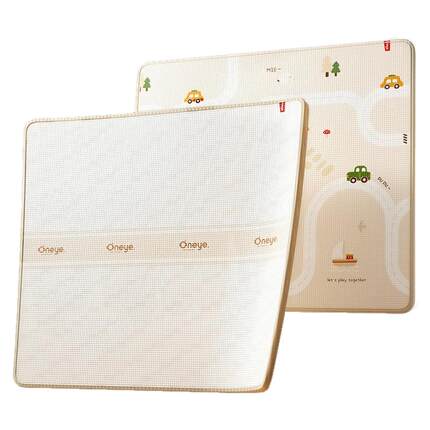 丸丫ixpe爬爬垫婴儿加厚家用客厅地垫儿童无甲醛宝宝防摔款爬行垫