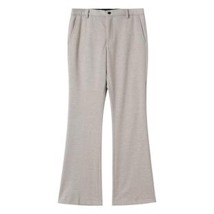 高端新品秋冬复古人字纹阔腿裤男时尚百搭抗皱小喇叭裤英伦直筒裤